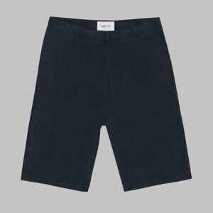 Mikuta dark base black biker shorts S NWT